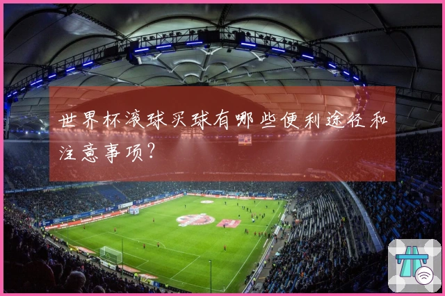 世界杯滚球买球有哪些便利途径和注意事项？