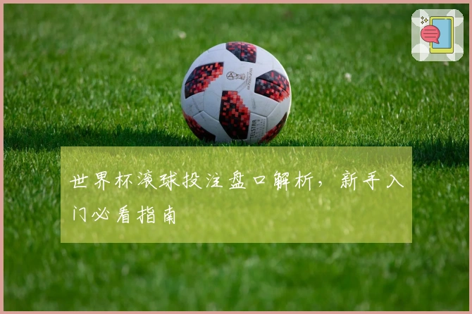 世界杯滚球投注盘口解析，新手入门必看指南