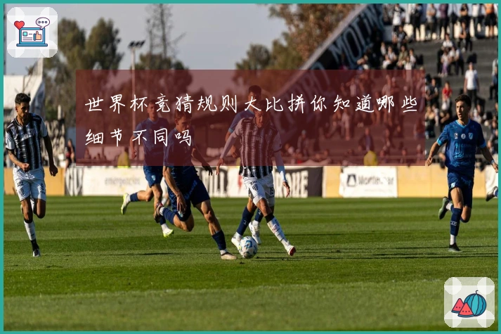 世界杯竞猜规则大比拼你知道哪些细节不同吗
